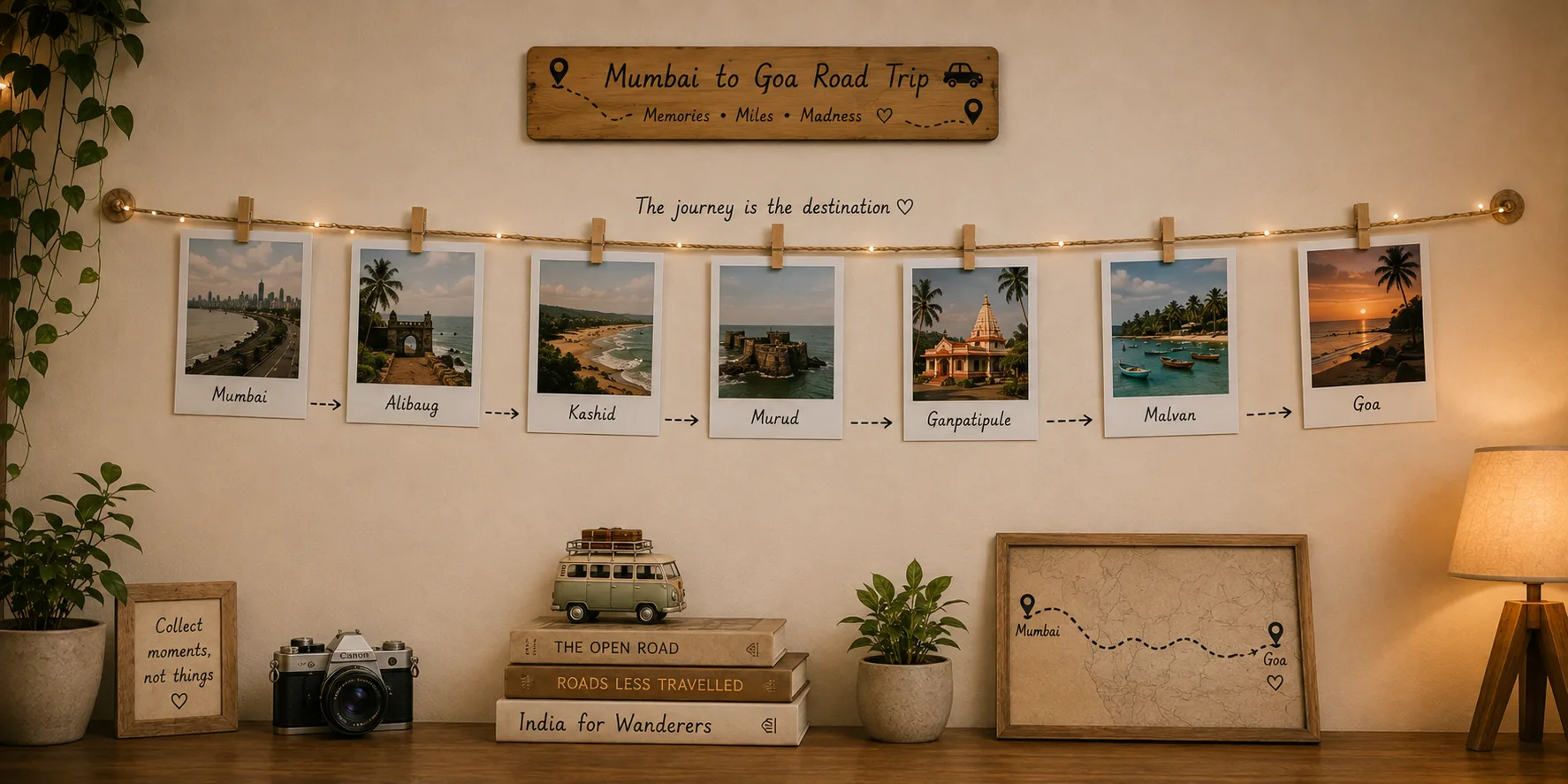 Road Trip Strip photo-print display example