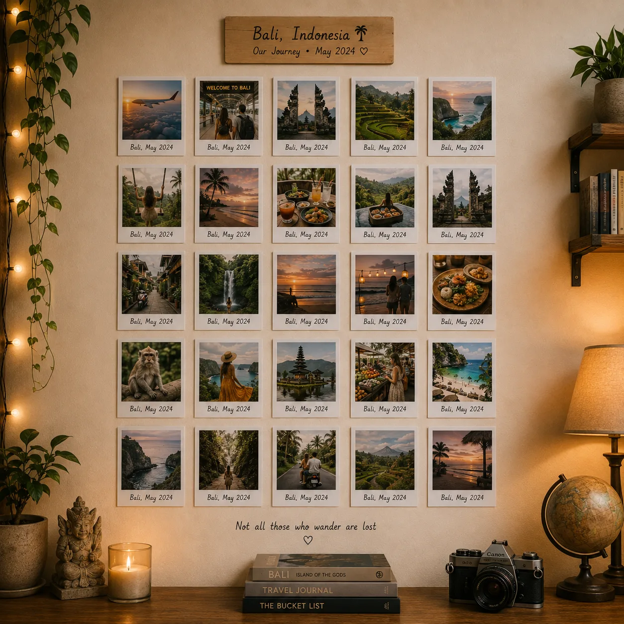 Single-Trip Deep Dive photo-print display example